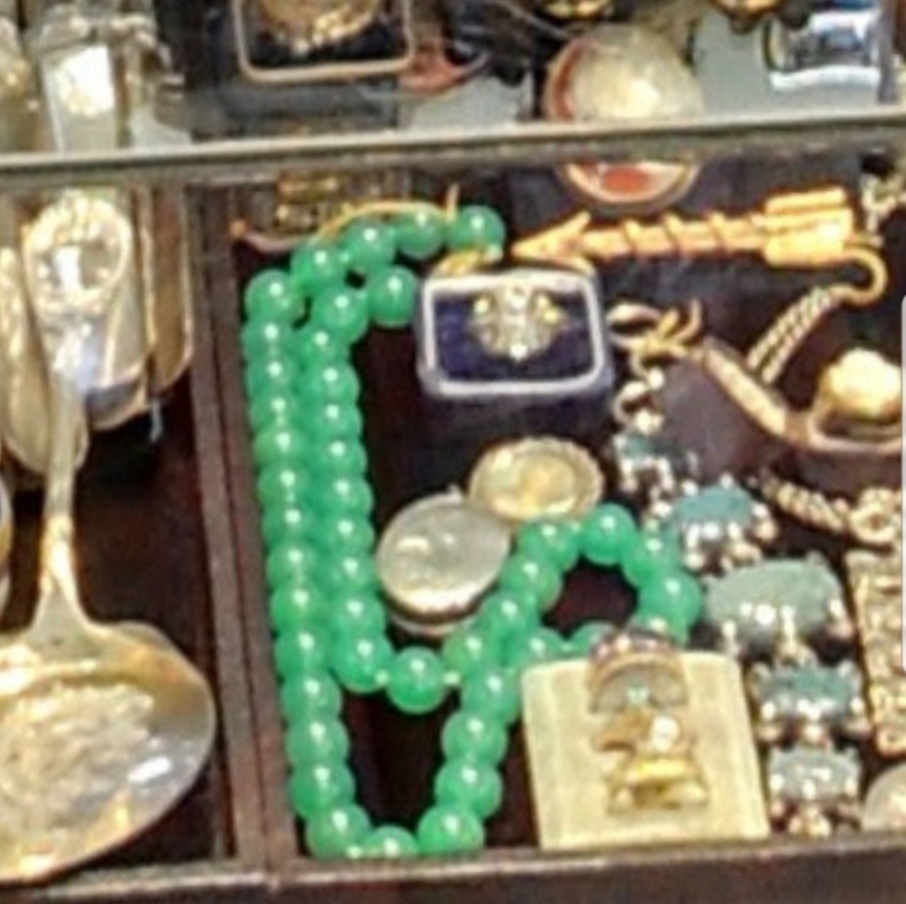 antique vintage jade jewelry